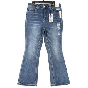 NY&C Jeans Size 16 Bootcut High‎ Waist Contour Waistband Cowgirl Western Chore